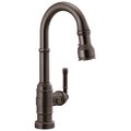 Delta Single Handle Pull-Down Bar/Prep Faucet With Touch2O Technology 9990T-RB-DST